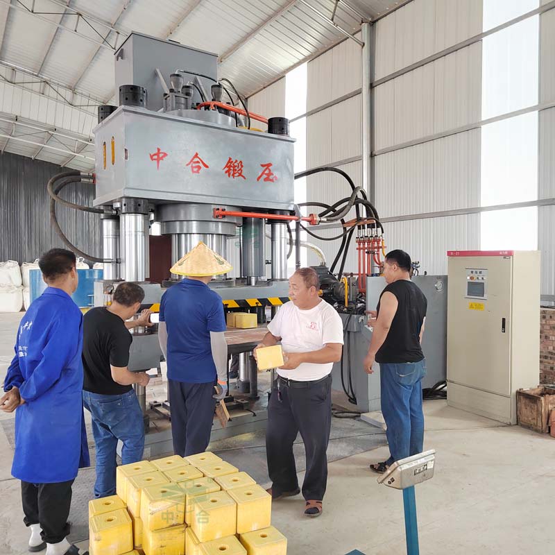 鹽磚機_營養(yǎng)磚成型液壓機_定制鹽磚生產(chǎn)線